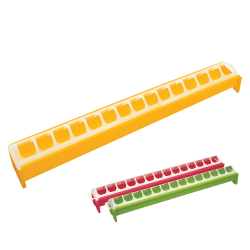 NOVITAL MANGIATOIA / ABBEVERATOIO A BARRETTA cm 50 - PULCINI