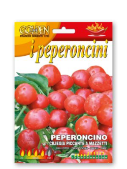 PEPERONCINO CILIEGIA PICCANTE A MAZZETTI