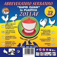 NOVITAL ABBEVERATOIO SERBATOIO RAPID CLEAN lt 12 - POLLI - immagine 3