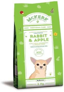 MCKerk SINGLE PROTEIN mini RABBIT & APPLE 2Kg