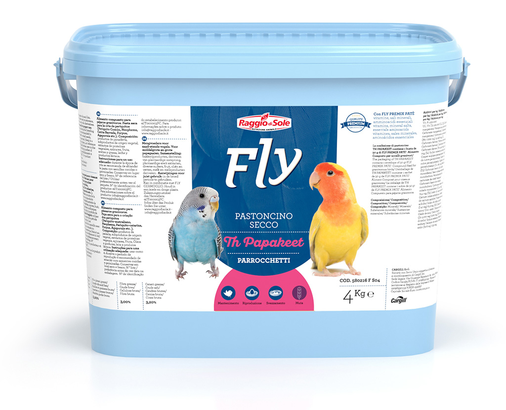 TH Papakeet 4Kg Fly Paté Raggio di Sole